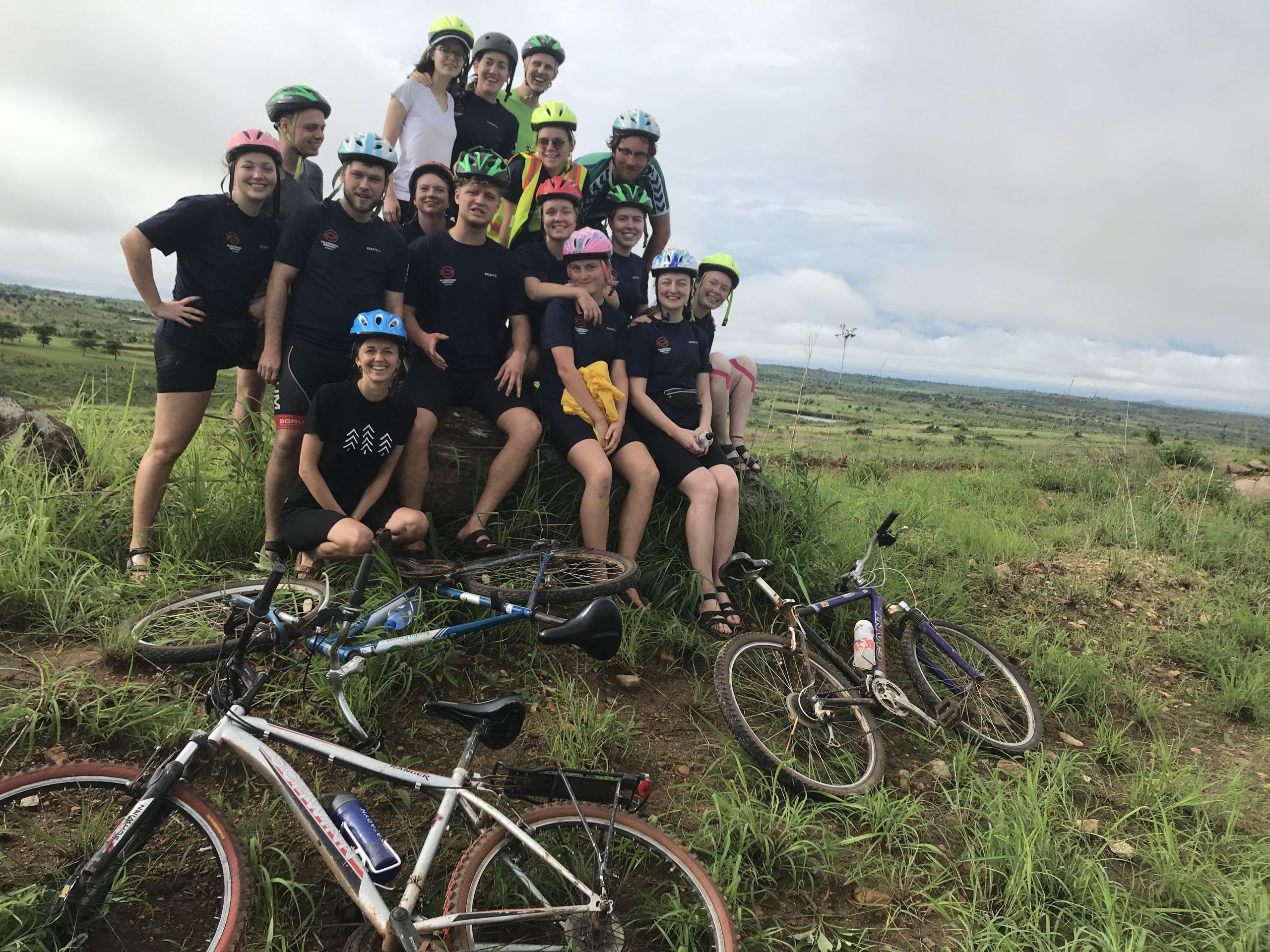 SH elever på cykeltur - malawi