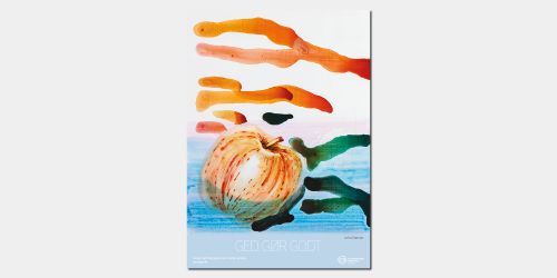John Kørner kunstplakat - Motivet er et genoptryk af maleriet ”Objects” - Ged gør godt
