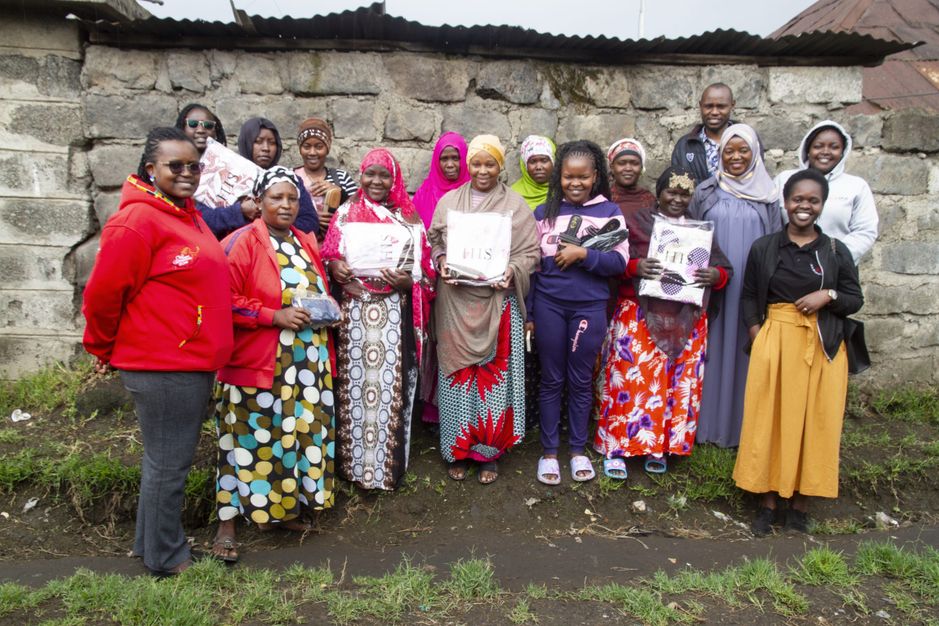 Affordable women's group in Bondeni settlement, Nakuru County, Kenya is one of the groups supported by DCA in partnership with WEL in the project.