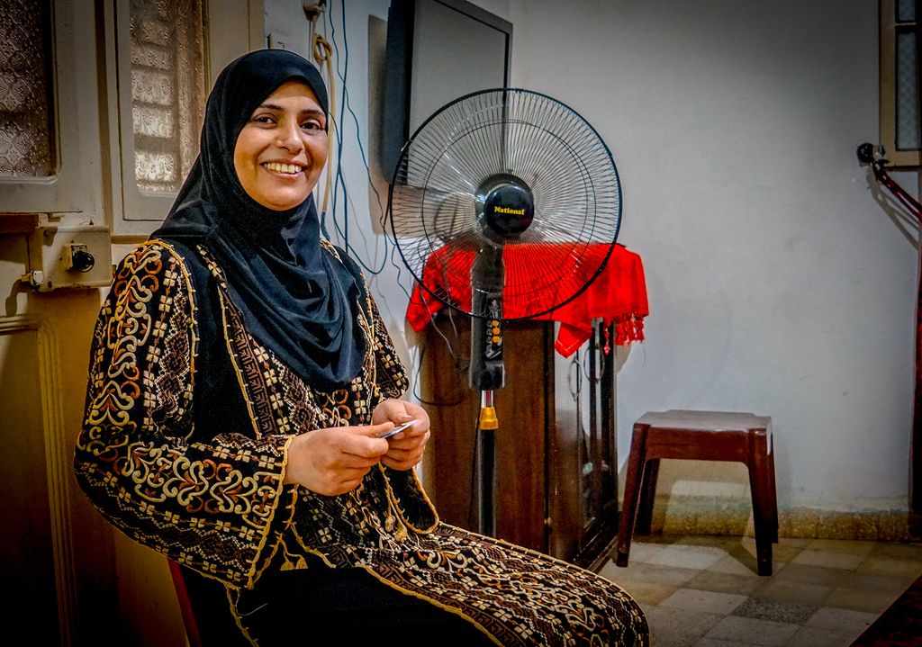 Palæstinensisk flygtning i Libanon Laila Ahmed Sabouti