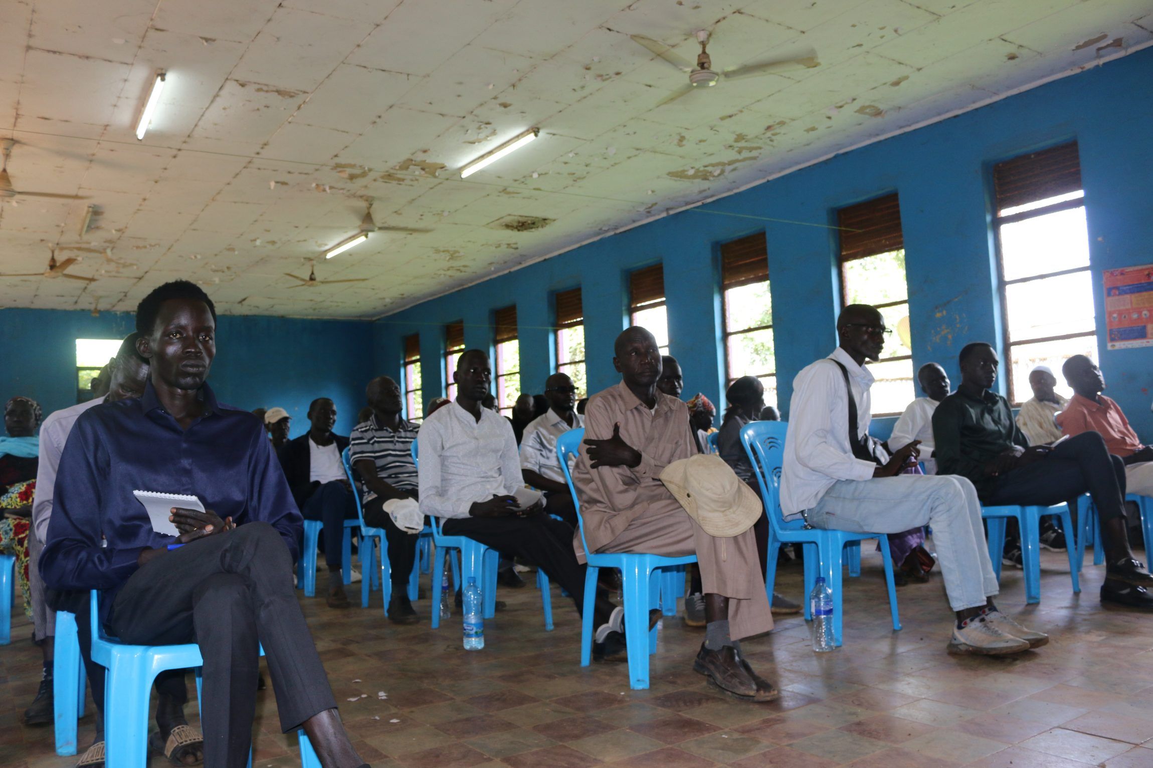 The Community Dialogue Session in Itang Special Woreda, Gambell Region, Ethiopia.