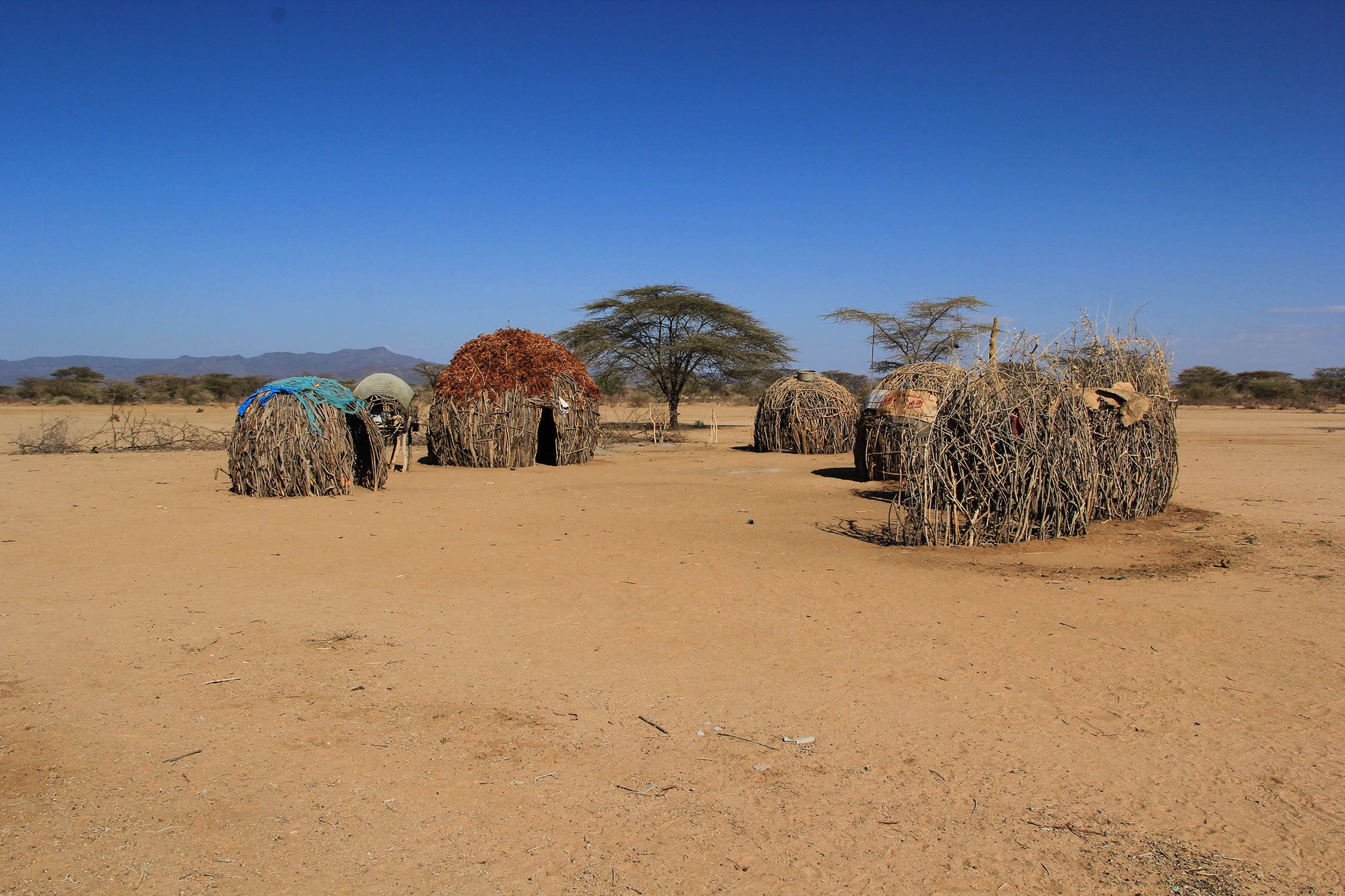 Tomme boliger i Kenya