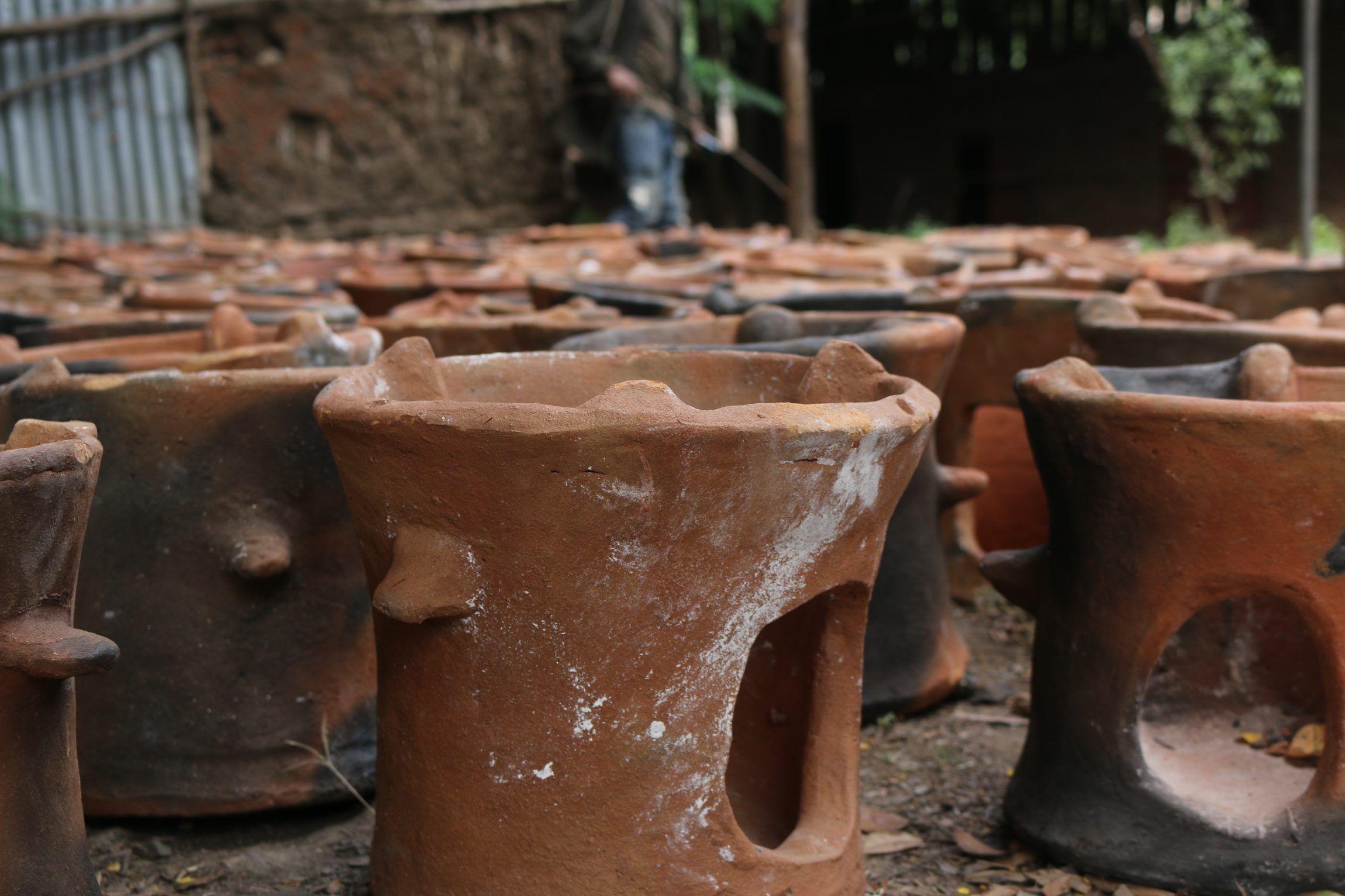 Energy Efficient cooking stoves produced by beneficiaries