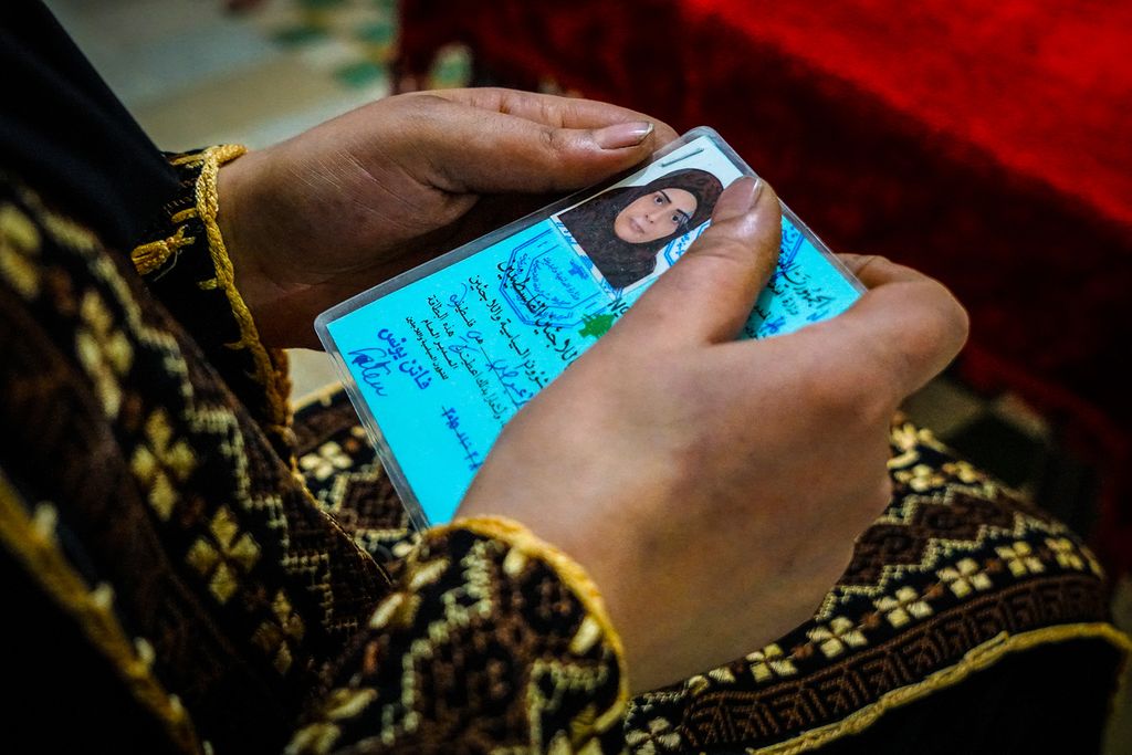 Palæstinensisk flygtning i Libanon Laila Ahmed Sabouti