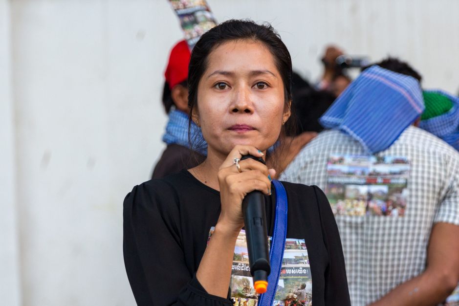 Aktivisten Srey Vann kæmper for rettigheder for Cambodjas indbyggere