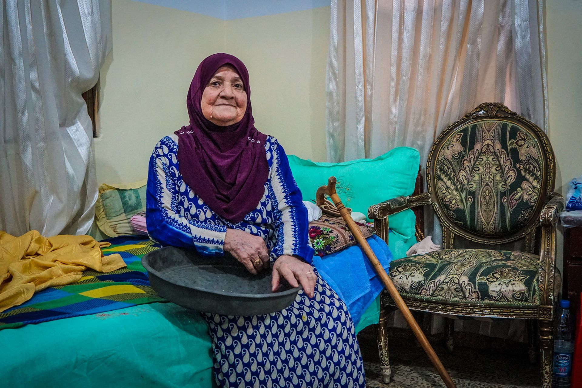 Palæstinensisk flygtning i Libanon Amina Al Masri