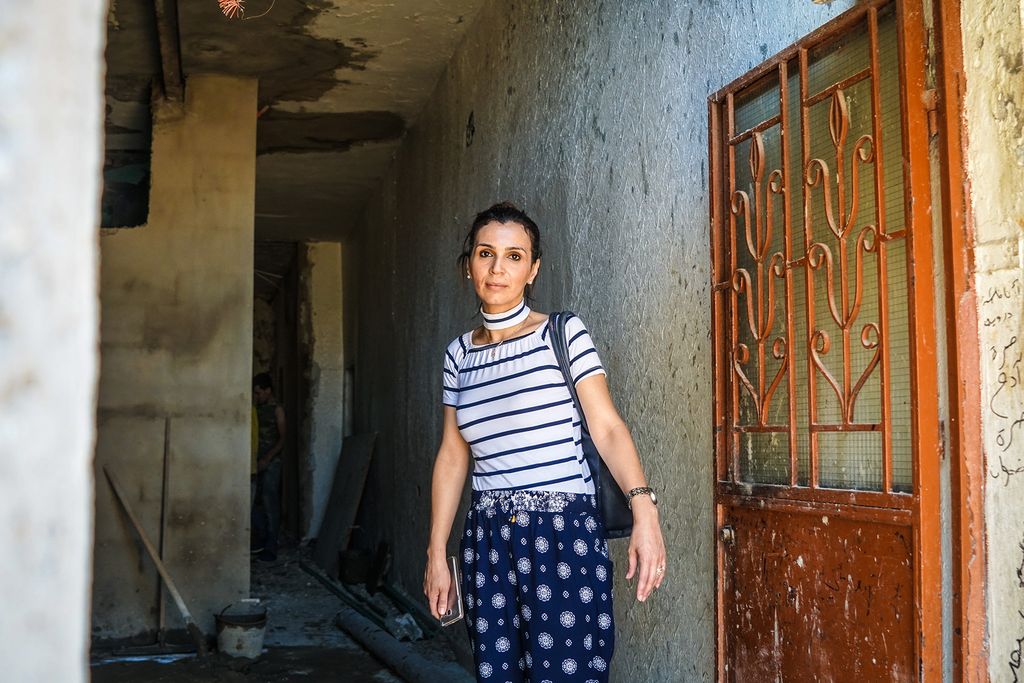Palæstinensisk flygtning i Libanon Hala Marie